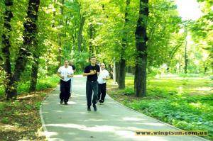 Тренировки вин чун на природе 2018