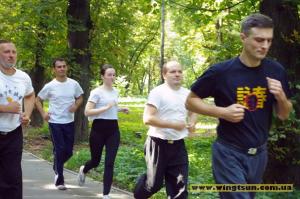 Тренировки вин чун на природе 2018 1
