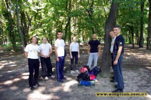 Тренировки вин чун на природе 2018 3