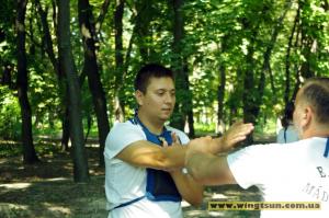 Тренировки вин чун на природе 2018 4
