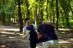 Тренировки вин чун на природе 2018 5
