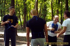Тренировки вин чун на природе 2018 6
